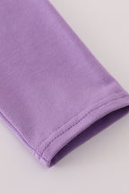 Purple gold LSU geaux tiger sequin top