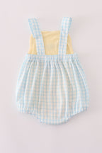 Yellow puppy embroidery bubble