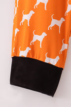 Orange Tennessee bamboo mom pants