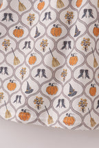 Witch pumpkin print mom dress