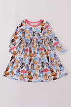 Character print bamboo dress