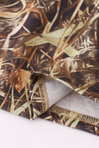 Camouflage ruffle pants set