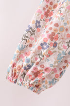 Jesus loves me embroidery mom dress