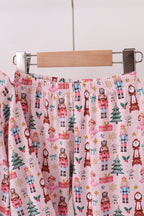 Nutcracker print bamboo pants set