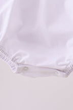 White santa claus smocked bubble