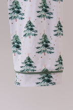 Green christmas tree bamboo mom&me pajama set