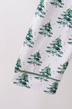 Green christmas tree bamboo mom&me pajama set