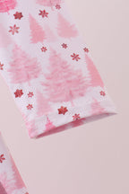 Pink christmas tree bamboo dress