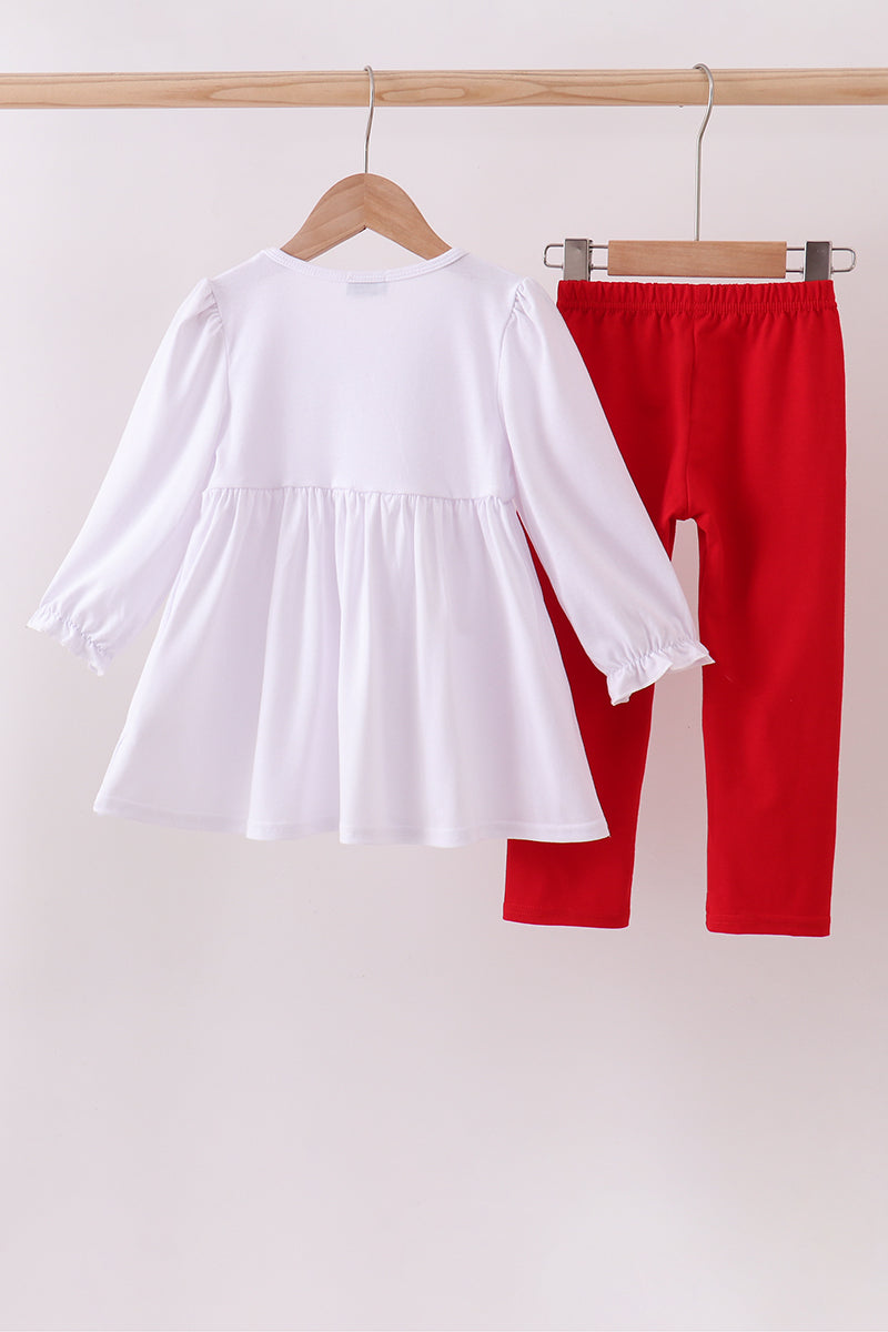 Holly Embroidery Pant Set