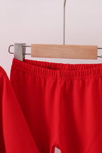 Christmas Tree Applique Pants Set