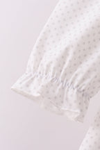 Bee mine applique ruffle pants set