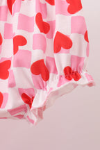 Red heart french knot bloomer set